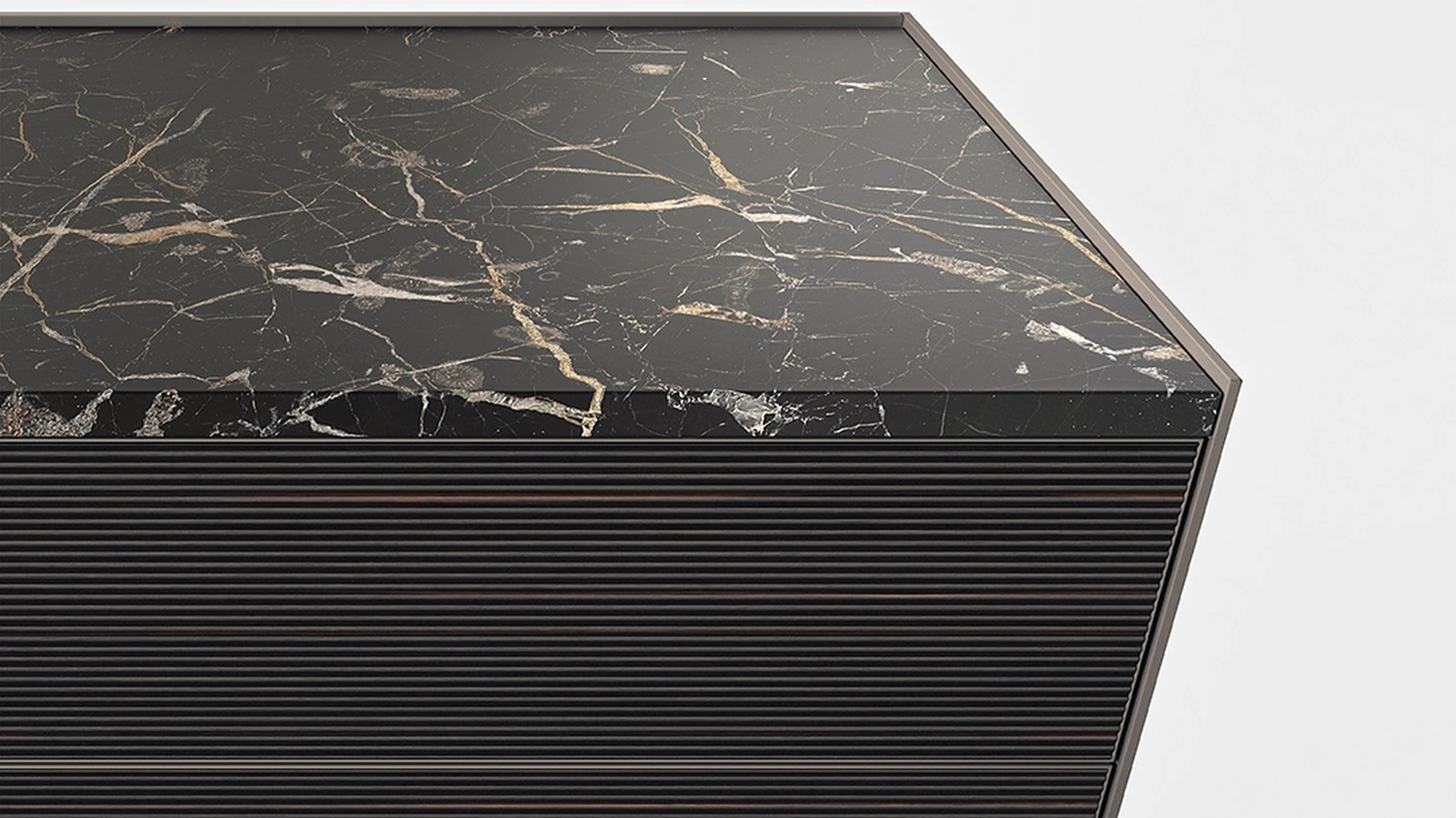 Madia Self Bold Ebano Taiga di Rimadesio