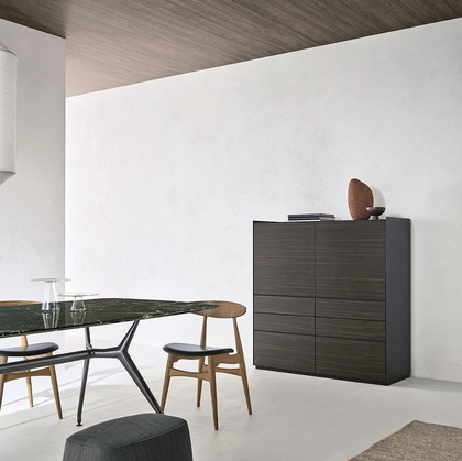 Madia Self Bold Ebano Taiga di Rimadesio