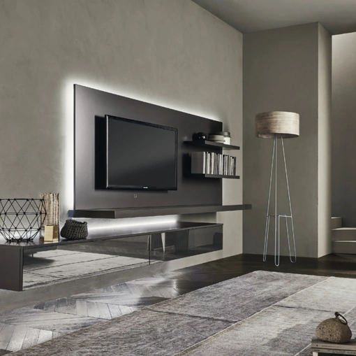 Mobile Porta Tv Lampo L6C39 di Sangiacomo