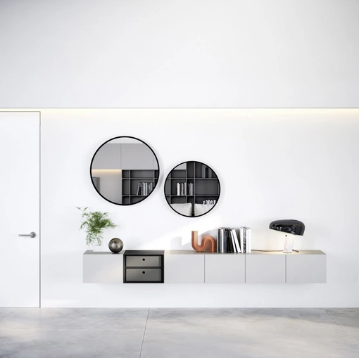 Mobile sospeso Box 12 Bianco di Novamobili