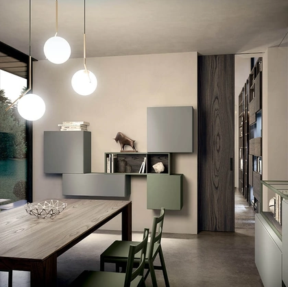 Mobile sospeso Rebel CF 020 in laccato opaco di Fimar