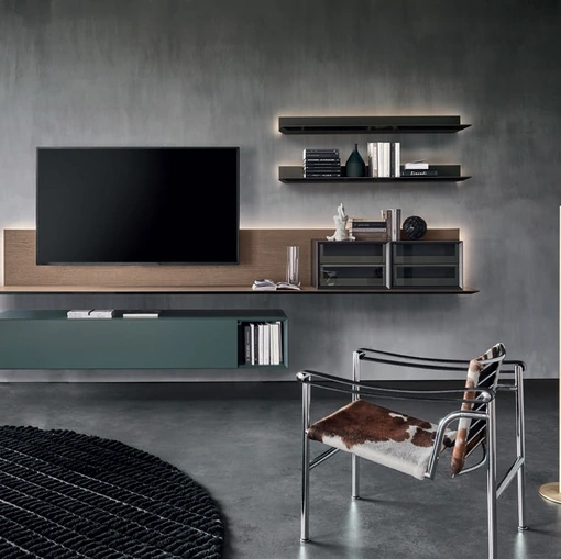 Parete Attrezzata Domino 07 di Sangiacomo