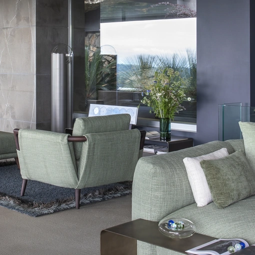 Poltrona Gaudì corner di Flou