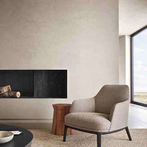 Poltrona Jane Large in tessuto di Poliform