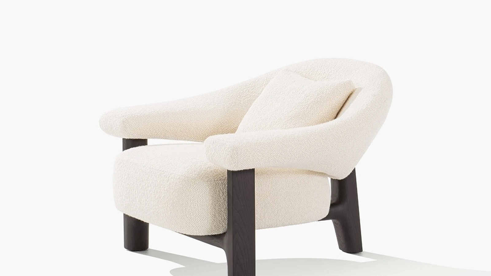 Poltrona in tessuto Owen di Poliform