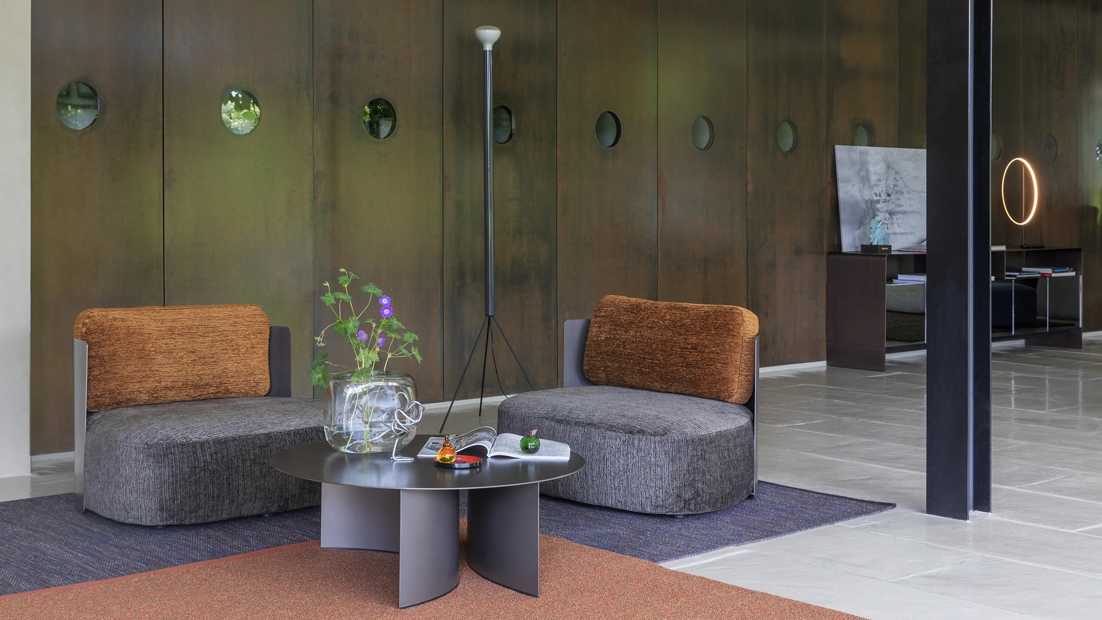 Poltroncina Pierre Shell di Flou