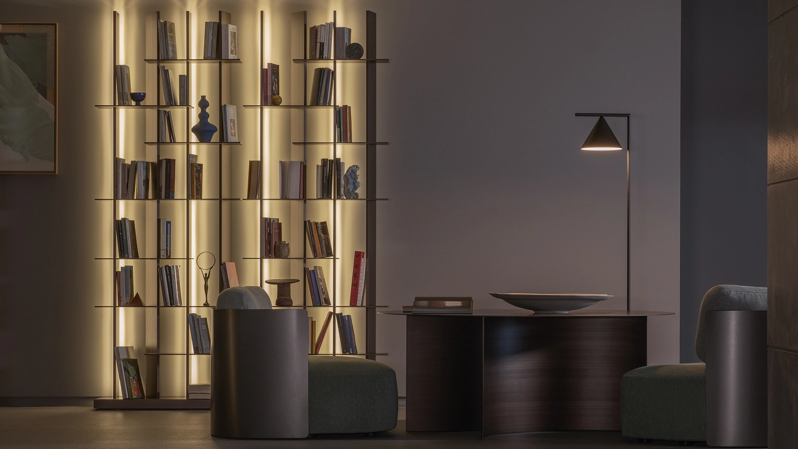 Poltroncina Pierre Shell di Flou