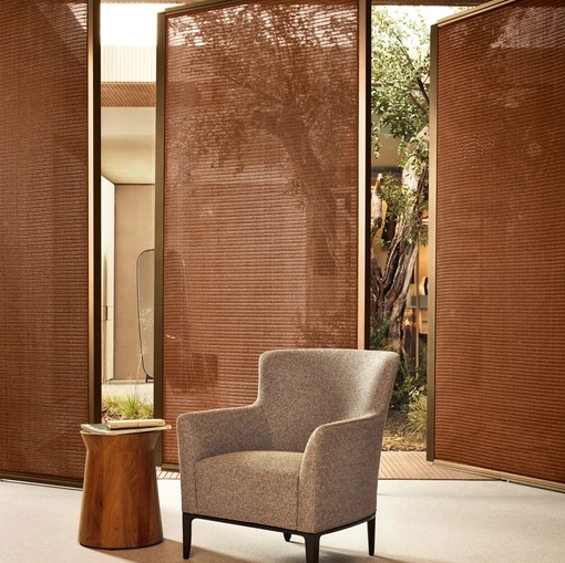 Poltroncina Gentleman Single in tessuto di Poliform