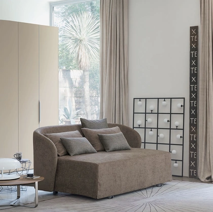 Divano Letto in tessuto Céline di Flou