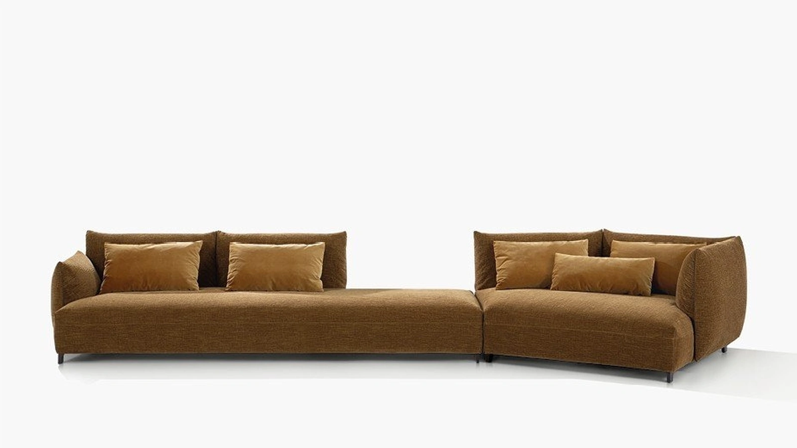 Divano lineare Joan di Poliform