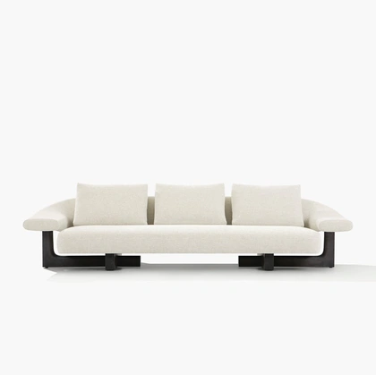 Divano lineare Owen di Poliform