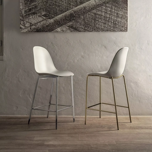 Sgabello in polipropilene Mood di Bontempi