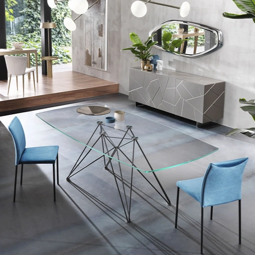 Sedia impilabile Gaia Flex di Riflessi