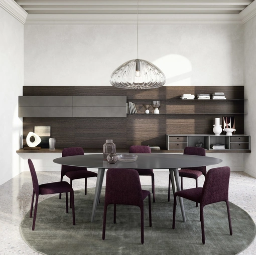 Sedia impilabile Time di Novamobili