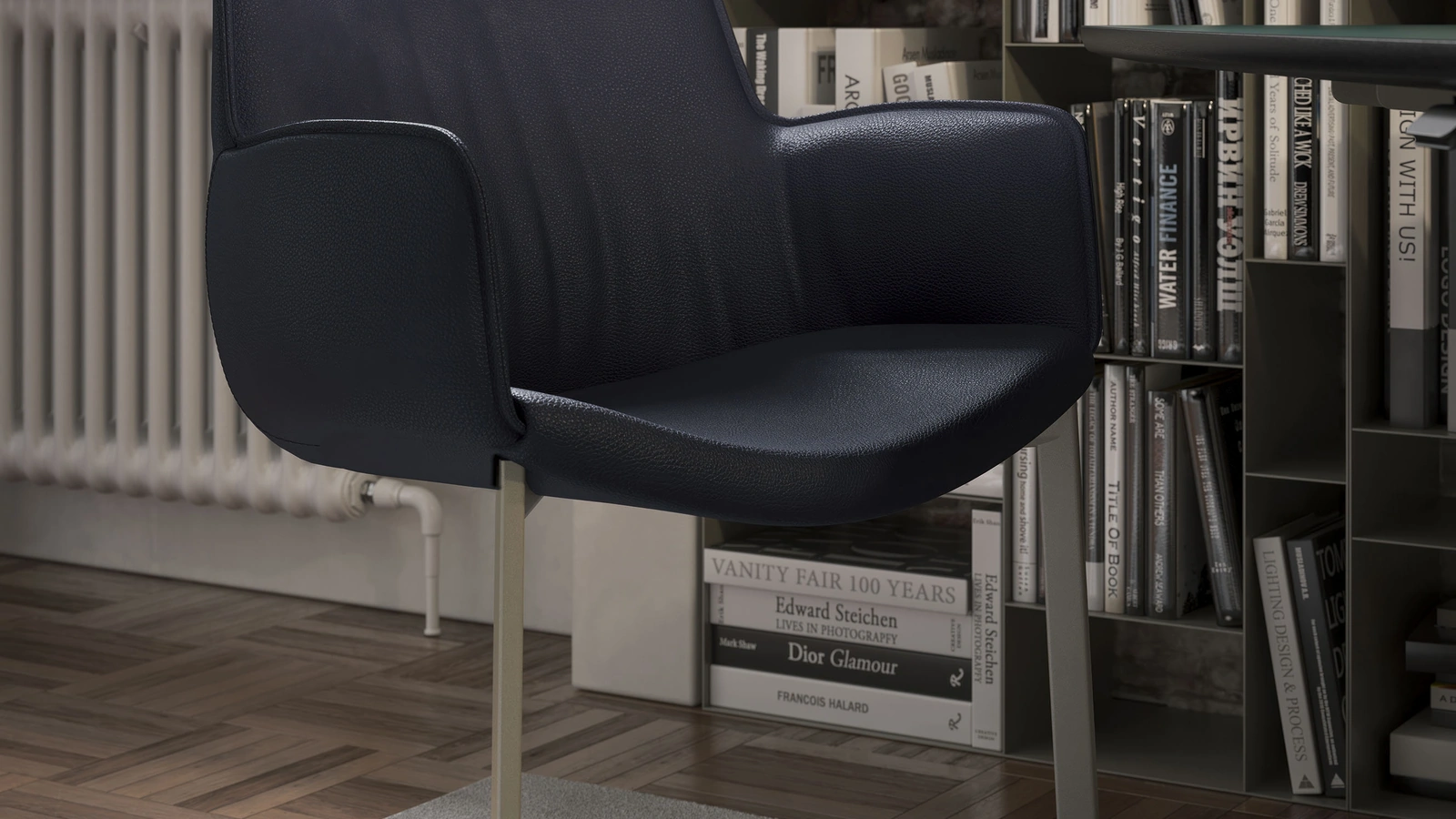 Sedia Rhonda Cantilever di Cattelan Italia