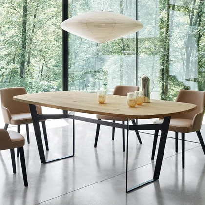 Sedia Eva in ecopelle con Braccioli di Sangiacomo