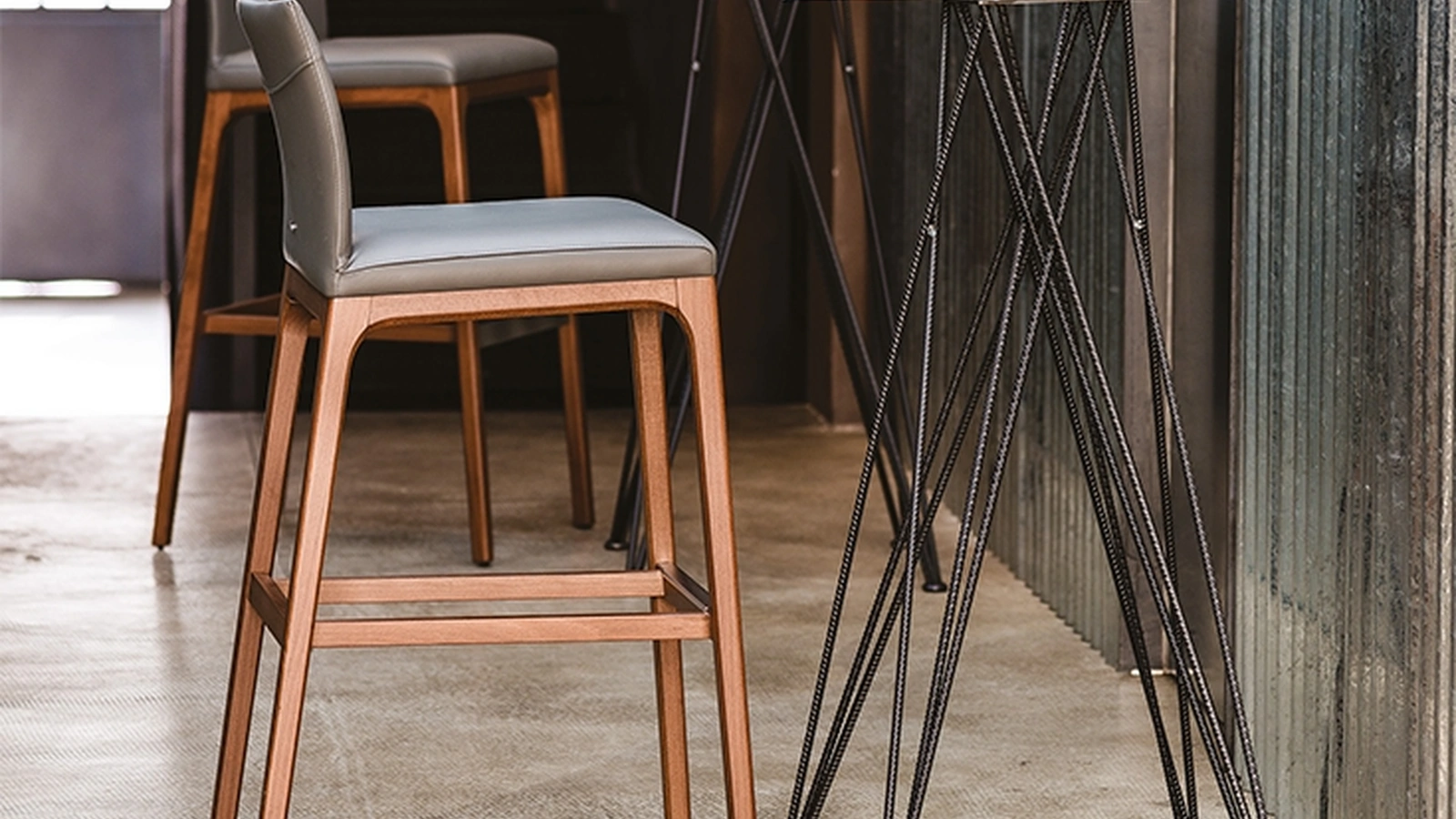 Sgabello Arcadia di Cattelan Italia