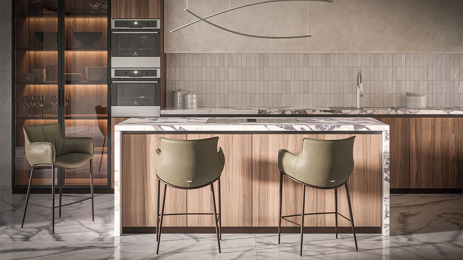 Sgabello Rhonda di Cattelan Italia