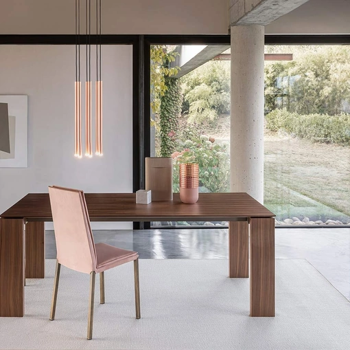 Tavolo allungabile in Legno Atlante di Riflessi