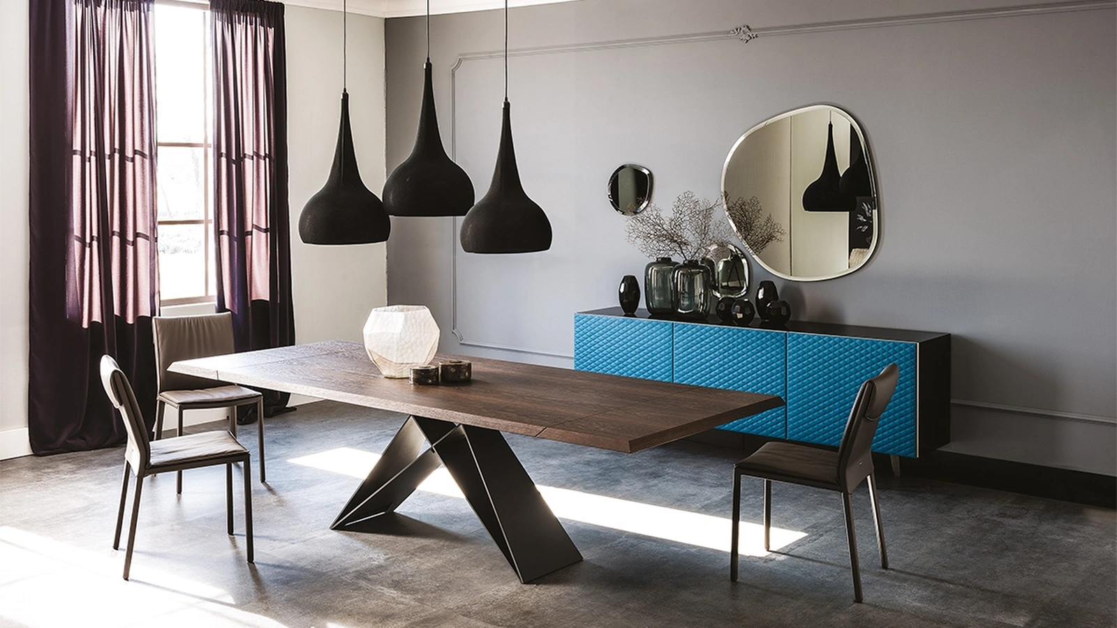 Tavolo Premier Wood Drive di Cattelan Italia