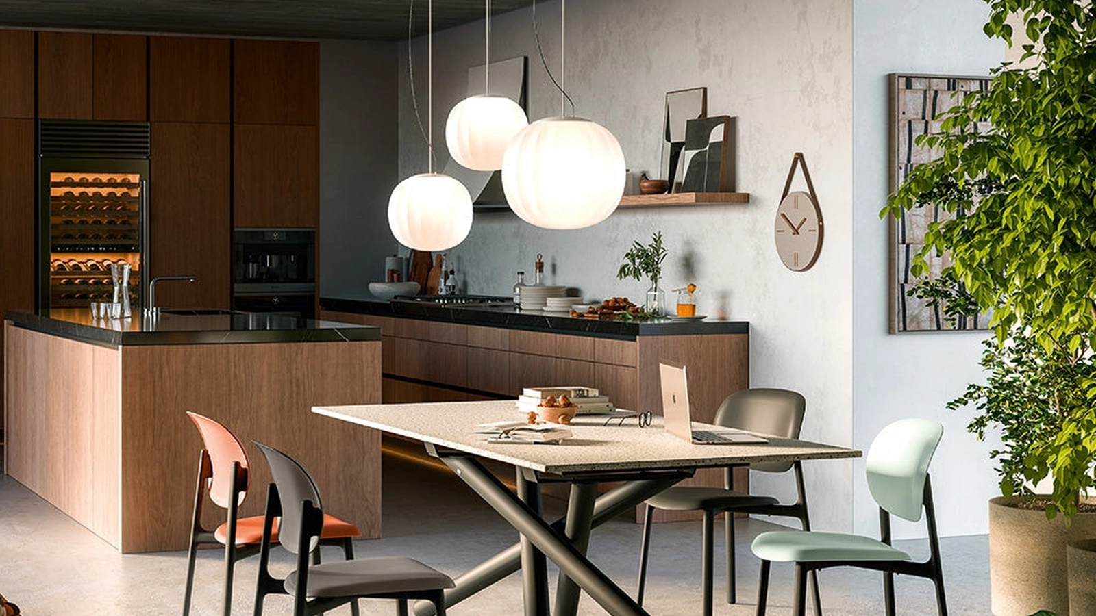 Tavolo allungabile Duel di Connubia