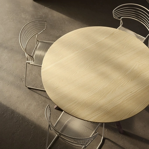 Tavolo HEB Round in legno di Desalto