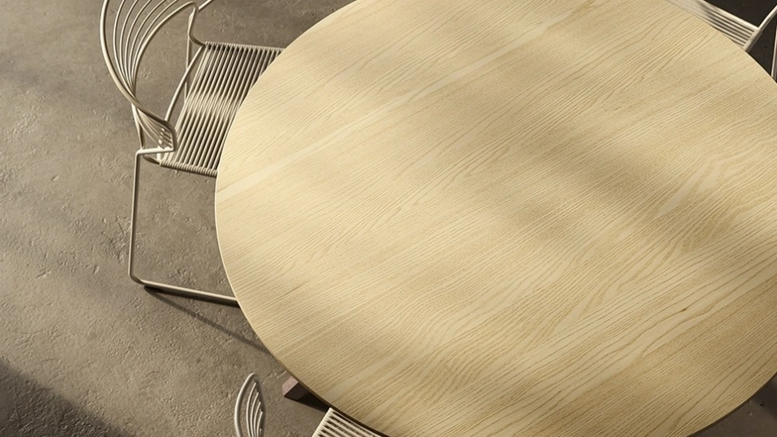 Tavolo HEB Round in legno di Desalto