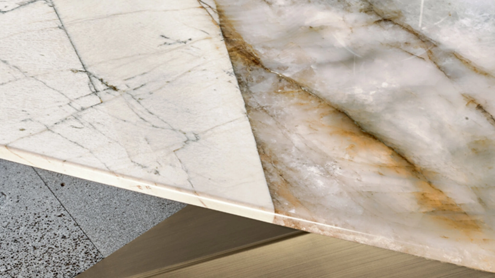 Tavolo Living Marmo di Riflessi