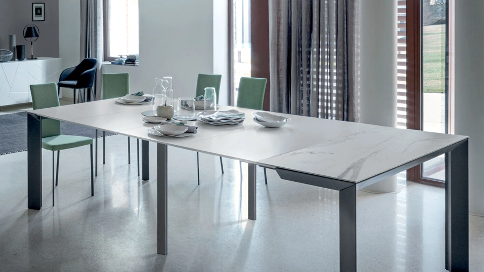 Tavolo Consolle Manhattan di Riflessi