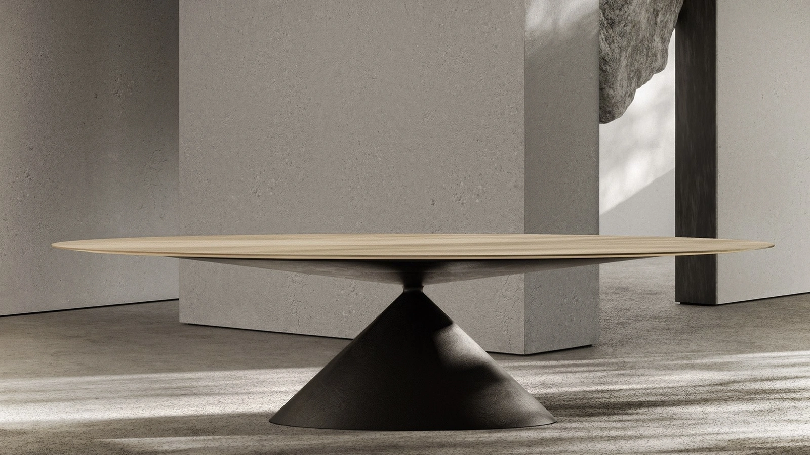 Tavolo Maxy Clay wood di Desalto