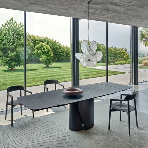 Tavolo allungabile Plug di Sangiacomo