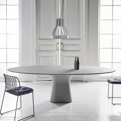 Tavolo Podium in cemento di Bontempi