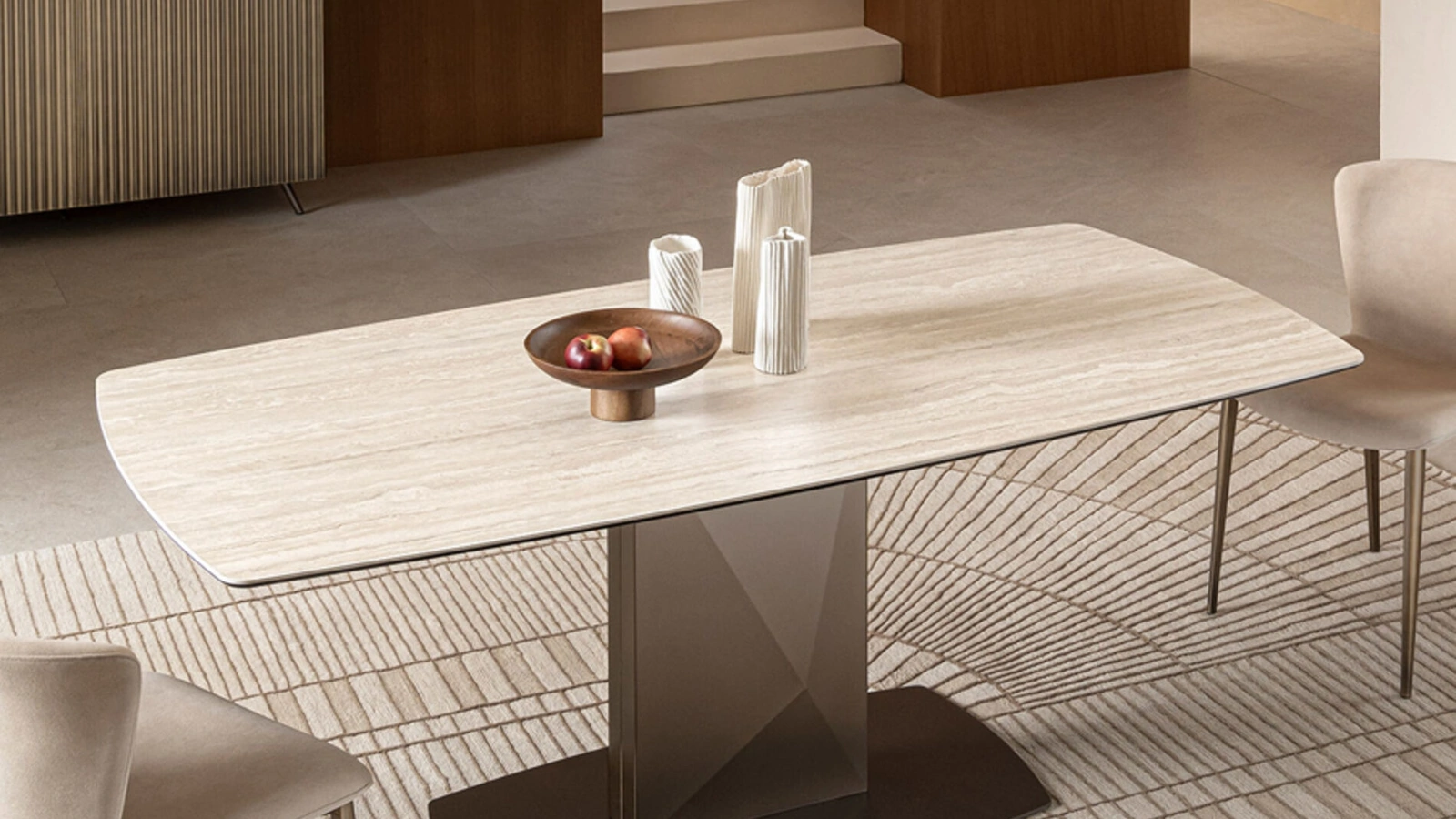 Tavolo Sabino in ceramica di Riflessi