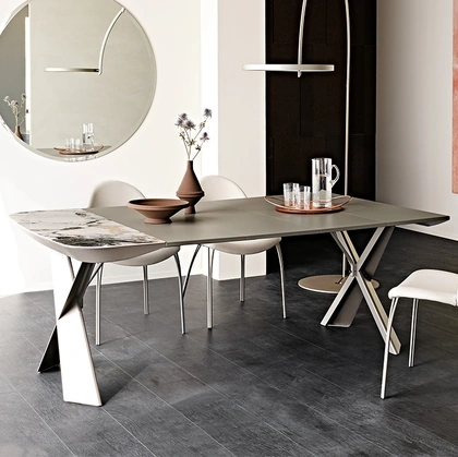 Tavolo Consolle allungabile Terminal Keramik Drive di Cattelan Italia