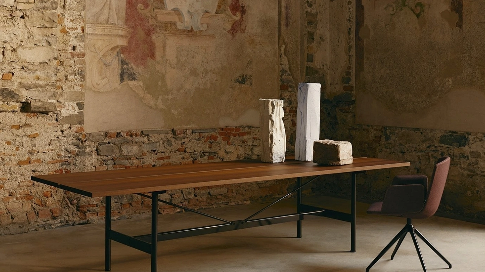 Tavolo Zinco wood di Desalto