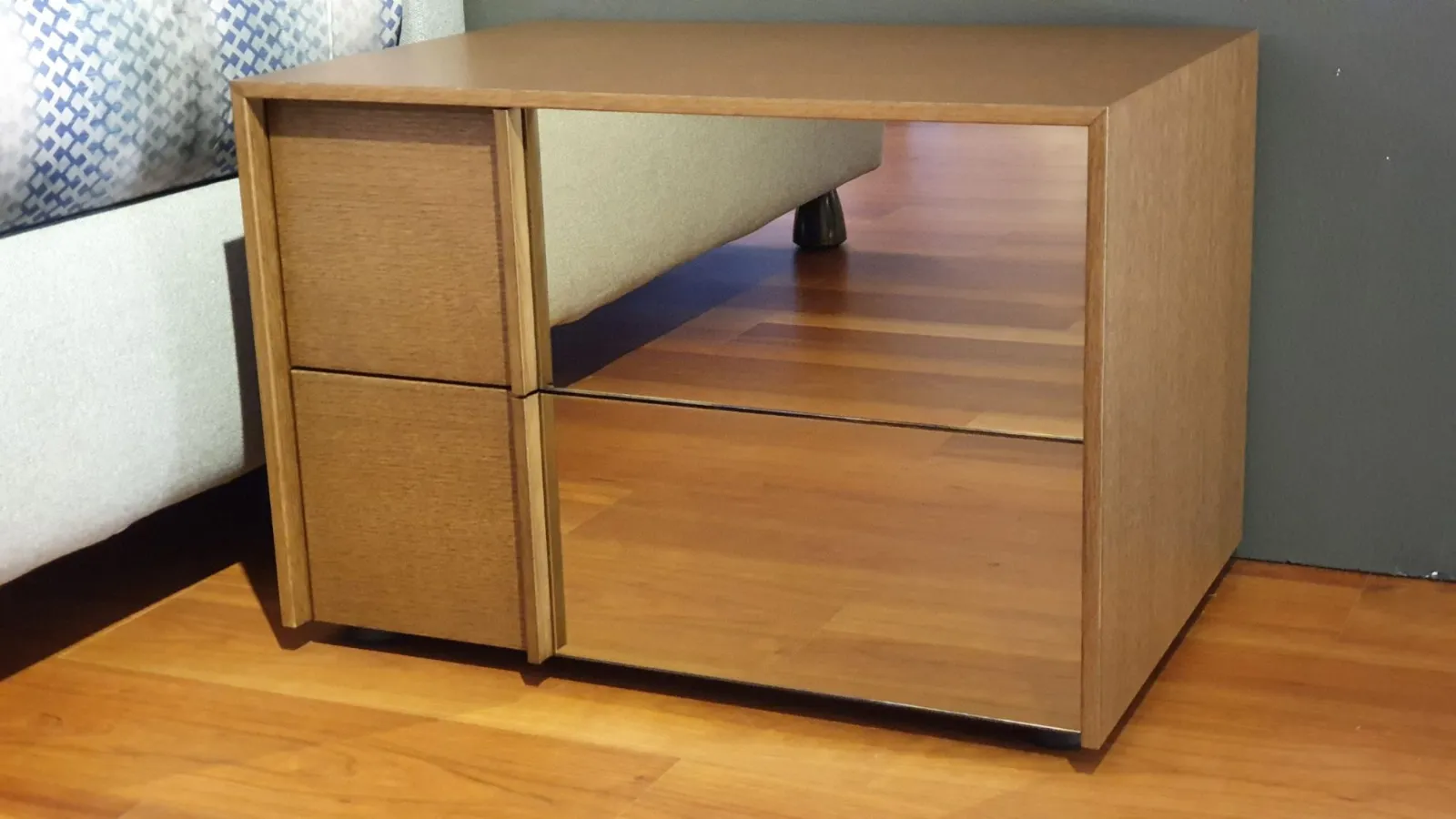 Comodini Flou mod. Mix Rovere tabacco