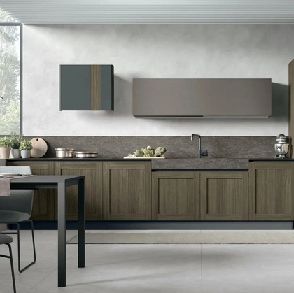 Cucina Moderna lineare City 03 di Stosa