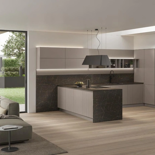 Cucina Moderna Color Trend Modern 01 con penisola di Stosa