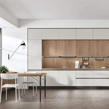 Cucina Moderna lineare Infinity Modern 05 di Stosa