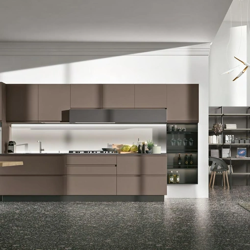 Cucina Moderna lineare Karma Modern 03 di Stosa