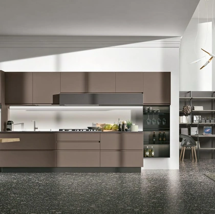 Cucina Moderna lineare Karma Modern 03 di Stosa