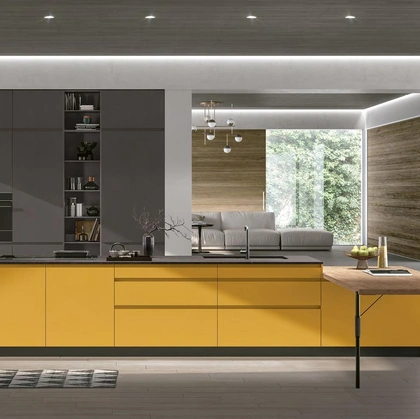 Cucina Moderna con isola Karma Modern 01 di Stosa