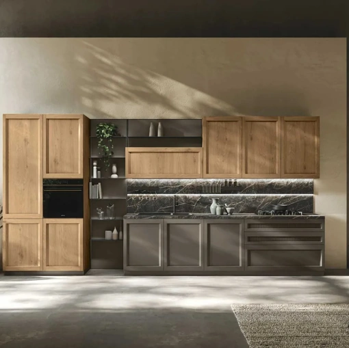 Cucina Moderna lineare Palio 05 di Stosa