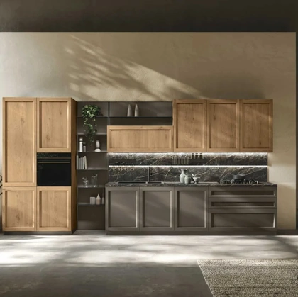 Cucina Moderna lineare Palio 05 di Stosa