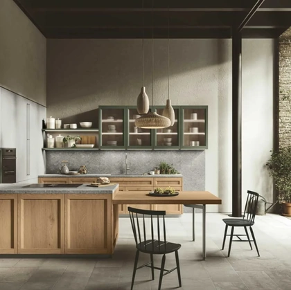 Cucina Moderna con penisola Palio 07 di Stosa