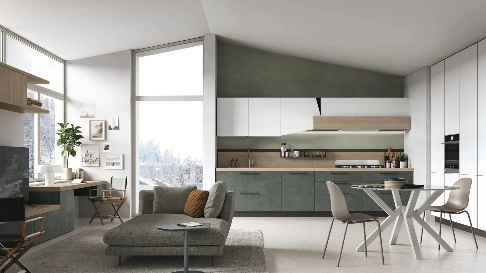 Cucina Moderna Young 03 di Stosa