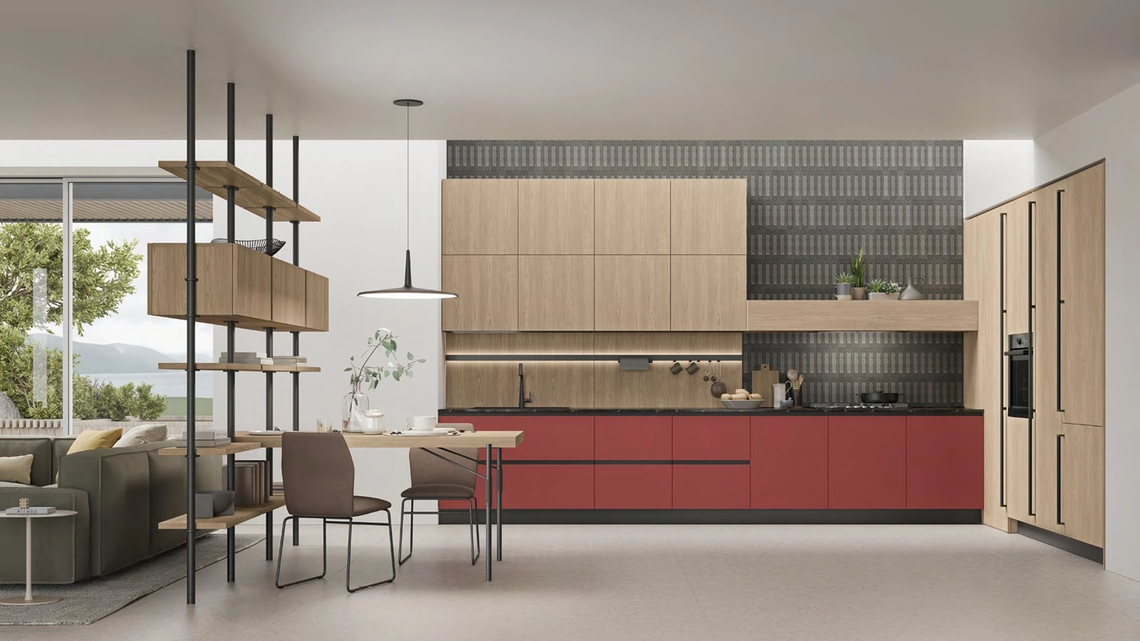 Cucina Moderna Young Modern 01 di Stosa