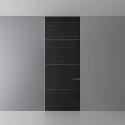 Porta per interni Radius Diamante Ebano di Rimadesio