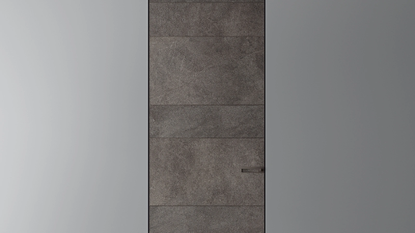 Porta per interni Radius Diamante Moka in gres di Rimadesio