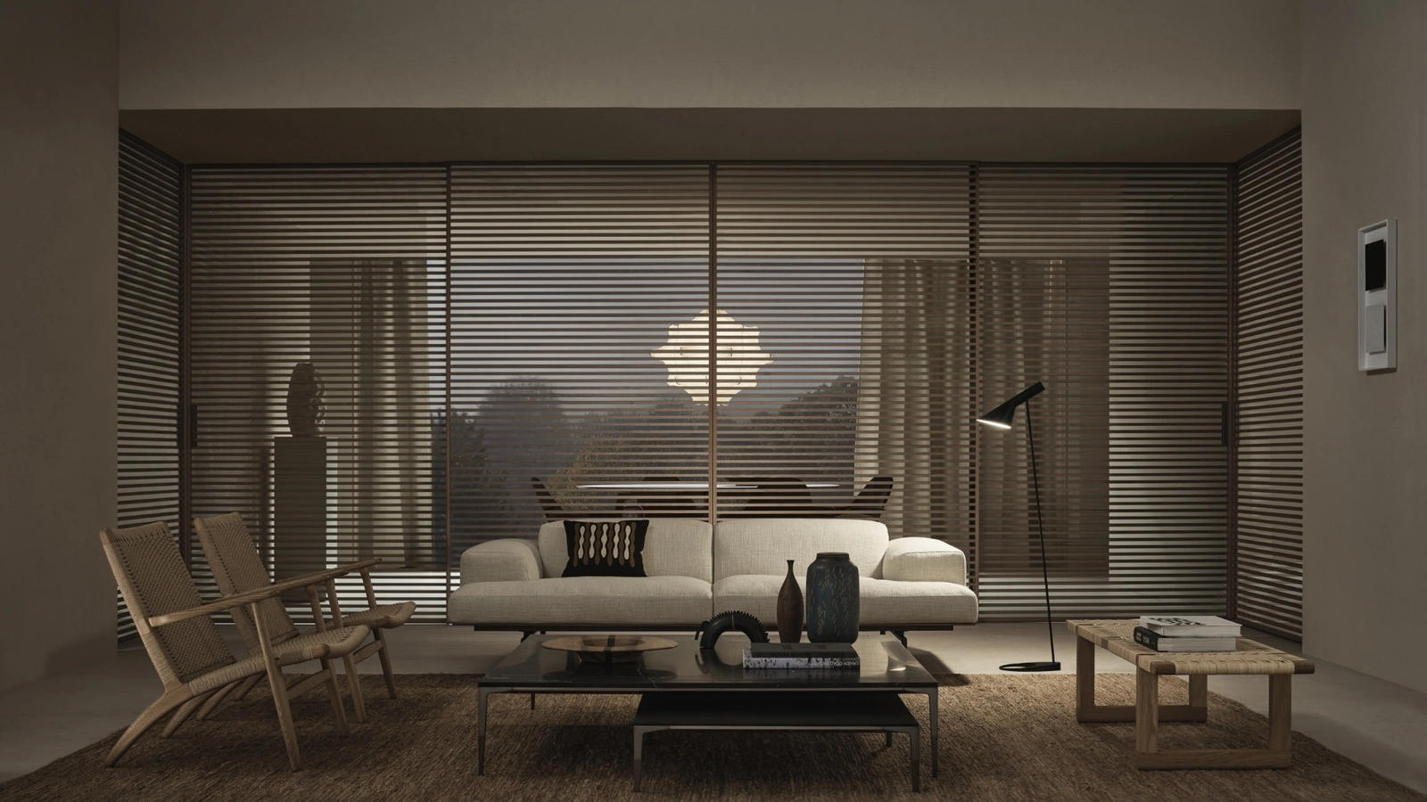 Porta per interni scorrevole Stripe di Rimadesio